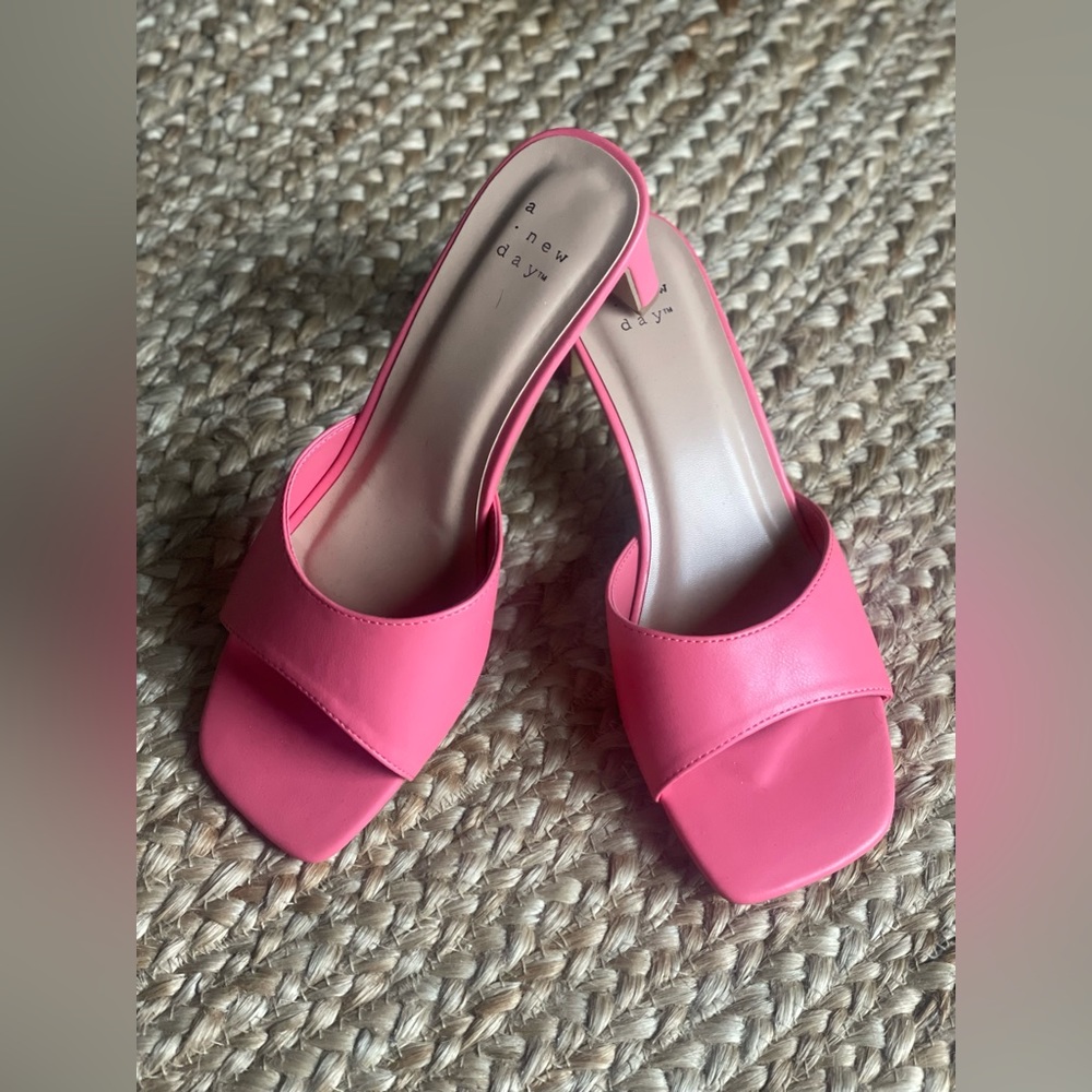 Pink Sandal Heels